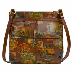 Discount 🔔 Patricia Nash Ellson Leather Messenger Crossbody Denim Blues 🎉 -Vintage Leather Handbag Store unnamed file 307