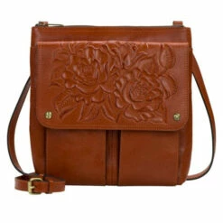 Discount 🔔 Patricia Nash Ellson Leather Messenger Crossbody Denim Blues 🎉 -Vintage Leather Handbag Store unnamed file 310