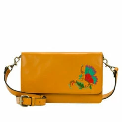 Deals 👏 Patricia Nash Annecy Flap Leather Crossbody Sunset Embroidered 🔔 -Vintage Leather Handbag Store unnamed file 33