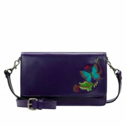 Deals 👏 Patricia Nash Annecy Flap Leather Crossbody Sunset Embroidered 🔔 -Vintage Leather Handbag Store unnamed file 34