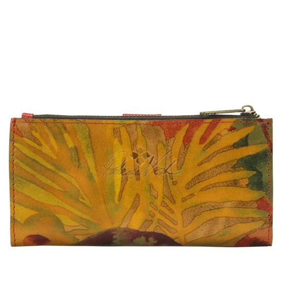 Hot Sale β Patricia Nash Nazari Leather Bifold Wallet Coral Multi 𧨠4 Hot Sale β Patricia Nash Nazari Leather Bifold Wallet Coral Multi 𧨠- Image 2