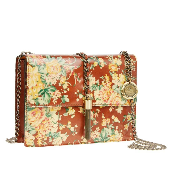 Discount π Patricia Nash Adelfia Leather Chain-Link Tassel Flap Crossbody Bag Spring Multi β¨ 4 Discount π Patricia Nash Adelfia Leather Chain-Link Tassel Flap Crossbody Bag Spring Multi β¨ - Image 2