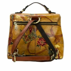 Hot Sale ❤️ Patricia Nash Sinclair Leather Convertible 🎒 Backpack British Tan Tooled 💯 -Vintage Leather Handbag Store unnamed file 38