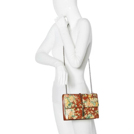 Discount π Patricia Nash Adelfia Leather Chain-Link Tassel Flap Crossbody Bag Spring Multi β¨ 5 Discount π Patricia Nash Adelfia Leather Chain-Link Tassel Flap Crossbody Bag Spring Multi β¨ - Image 3