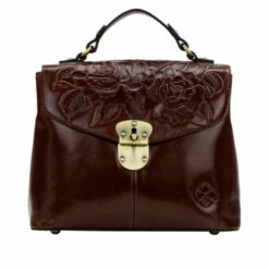 Hot Sale ❤️ Patricia Nash Sinclair Leather Convertible 🎒 Backpack British Tan Tooled 💯 -Vintage Leather Handbag Store unnamed file 39