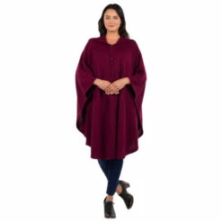 Brand new 🔥 Patricia Nash Hooded Button-Up Cape Stone 🥰