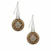 Best deal 🔔 Patricia Nash Compass Drop Earrings 👍 -Vintage Leather Handbag Store unnamed file 462