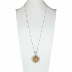 Best Pirce 💯 Patricia Nash Two-Tone Compass Drop Adjustable Necklace 😍 -Vintage Leather Handbag Store unnamed file 471