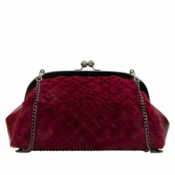 Deals 🥰 Patricia Nash Gisele Frame Bag Verde Quilted Faux Fur ✨ -Vintage Leather Handbag Store unnamed file 477