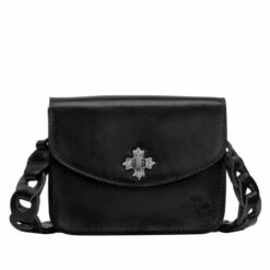 Best Pirce 🧨 Patricia Nash Peyton Leather Chain Crossbody British Tan 🎉 -Vintage Leather Handbag Store unnamed file 492