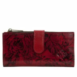 Hot Sale 👏 Patricia Nash Nazari Leather Bifold Wallet Etched Roses 🤩 -Vintage Leather Handbag Store unnamed file 501