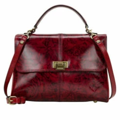 Outlet β¨ Patricia Nash Yoeky Leather Top-Handle Crossbody Bag Etched Roses π₯