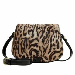 Flash Sale π Patricia Nash Finch Leather Crossbody Bag White Exotic Cat π€©