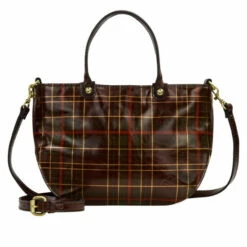 Coupon 💯 Patricia Nash Fairford Leather Satchel Berry Red Tooled 💯