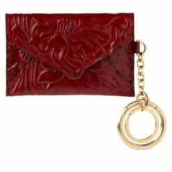 Coupon 💯 Patricia Nash Isabela Leather/Sherpa Card Holder Soft Olive Tooled 🧨 -Vintage Leather Handbag Store unnamed file 594