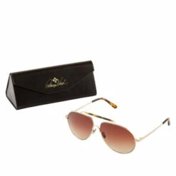 Promo 🌟 Patricia Nash Eyewear Gloria Aviator 👓 Sunglasses Gold/wine 🎁 -Vintage Leather Handbag Store unnamed file 619