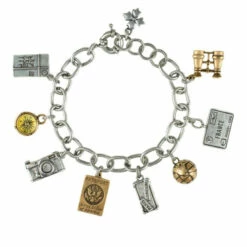 Outlet ✨ Patricia Nash World Traveler Two-Tone Dangle Bracelet ✨