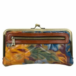 Coupon 🛒 Patricia Nash Everly Quilted Leather Frame Wallet Marigold Harvest Quilted 🔔 -Vintage Leather Handbag Store unnamed file 642