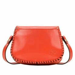 Hot Sale ❤️ Patricia Nash Finch Leather Crossbody Bag Coral Tooled 🔔 -Vintage Leather Handbag Store unnamed file 67