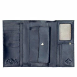 Best deal 🛒 Patricia Nash Terresa Leather Wallet With RFID Protection Denim Blues 👏 -Vintage Leather Handbag Store unnamed file 677