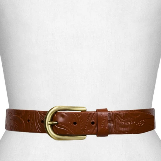 Promo π Patricia Nash Vietri Printed Adjustable Leather Belt Blue Italian Folklore π 5 Promo π Patricia Nash Vietri Printed Adjustable Leather Belt Blue Italian Folklore π - Image 3