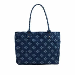 Buy ⌛ Patricia Nash Rothley Logo Cotton Tote Light Blue 🔥 -Vintage Leather Handbag Store unnamed file 700