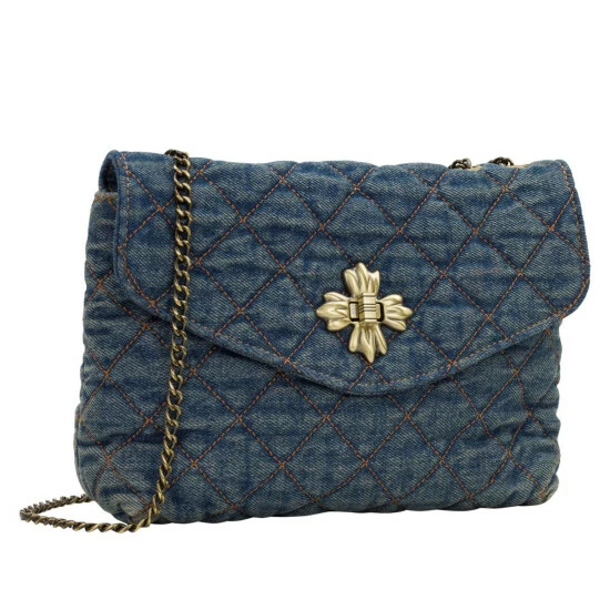 Buy π Patricia Nash Meldon Chain Cotton Crossbody Denim π 5 Buy π Patricia Nash Meldon Chain Cotton Crossbody Denim π - Image 3