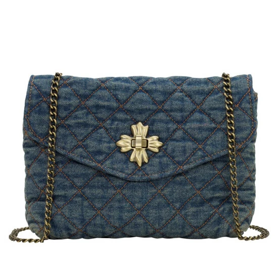 Buy π Patricia Nash Meldon Chain Cotton Crossbody Denim π 6 Buy π Patricia Nash Meldon Chain Cotton Crossbody Denim π - Image 4