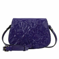 Hot Sale ❤️ Patricia Nash Finch Leather Crossbody Bag Coral Tooled 🔔 -Vintage Leather Handbag Store unnamed file 71