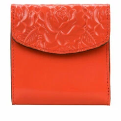 New β€οΈ Patricia Nash Reiti Leather Wallet Coral Tooled π