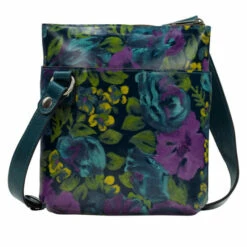 Promo 🤩 Patricia Nash Stipes Leather Crossbody Bag Papaya 😍 -Vintage Leather Handbag Store unnamed file 813