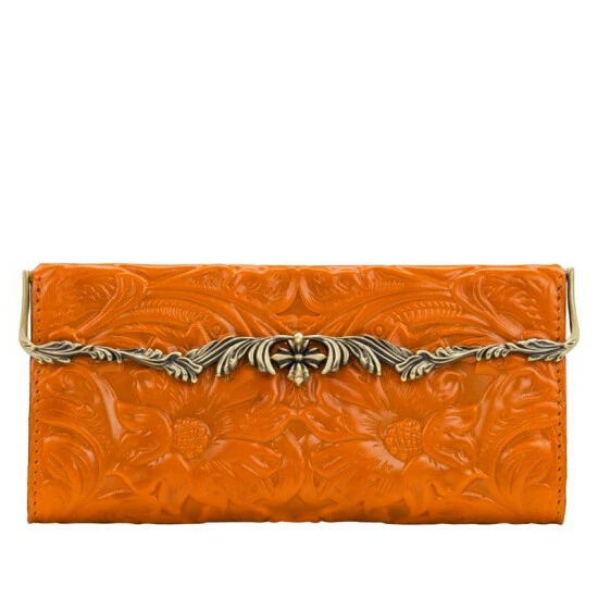Cheapest π Patricia Nash Loxley Leather Wallet With RFID Protection Tan Tooled π 7 Cheapest π Patricia Nash Loxley Leather Wallet With RFID Protection Tan Tooled π - Image 5