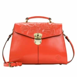 Hot Sale 🛒 Patricia Nash Jules Leather Satchel Tan Tooled 😍 -Vintage Leather Handbag Store unnamed file 84