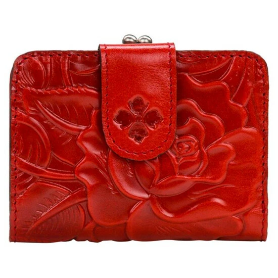 Best Pirce π Patricia Nash Iberia Leather Wallet With RFID Protection Papaya Tooled β 9 Best Pirce π Patricia Nash Iberia Leather Wallet With RFID Protection Papaya Tooled β - Image 7