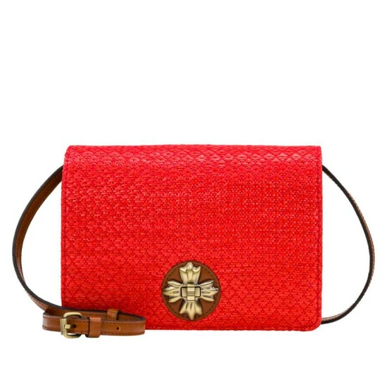 Hot Sale π₯° Patricia Nash Consilina Floret Leather Crossbody Bag Citrus Rose π 10 Hot Sale π₯° Patricia Nash Consilina Floret Leather Crossbody Bag Citrus Rose π - Image 8