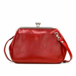 Budget 👏 Patricia Nash Casini Leather Frame Satchel Blue Looped Weave ✨ -Vintage Leather Handbag Store unnamed file 878