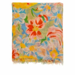 Wholesale 🛒 Patricia Nash Sheer Scarf Citrus Rose ❤️