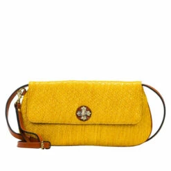 Deals β Patricia Nash Caprina Clutch Crossbody Yellow Diamond Weave π