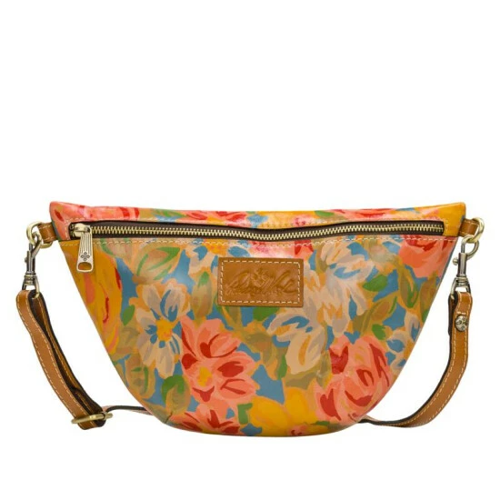 Coupon π― Patricia Nash Tinchi Leather Convertible Belt Bag/Crossbody Sling Bag Foliage Perforated π₯ 9 Coupon π― Patricia Nash Tinchi Leather Convertible Belt Bag/Crossbody Sling Bag Foliage Perforated π₯ - Image 7