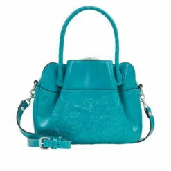 Top 10 β Patricia Nash Ashford Crossbody Satchel Blue Grass Rose Tooled π