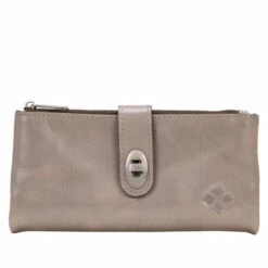 New 💯 Patricia Nash Annesley Leather Wristlet Wallet Yellow Croc 😍 -Vintage Leather Handbag Store unnamed file 987