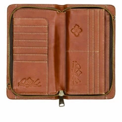 Best Sale ✨ Patricia Nash Azario Leather Crossbody Organizer Chocolate Distressed ⌛ -Vintage Leather Handbag Store unnamed file 999